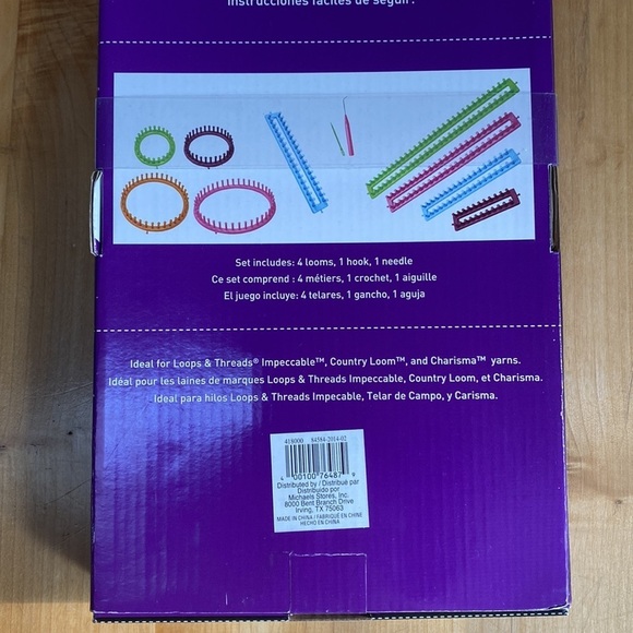 LOOPS & THREADS KNIT QUICK | Long Loom Set - Picture 7 of 8